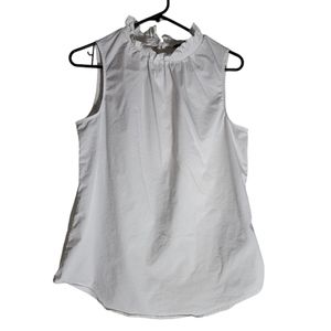 NWOT Banana Republic White Tank Top Size Oversized Small, Fits like Medium